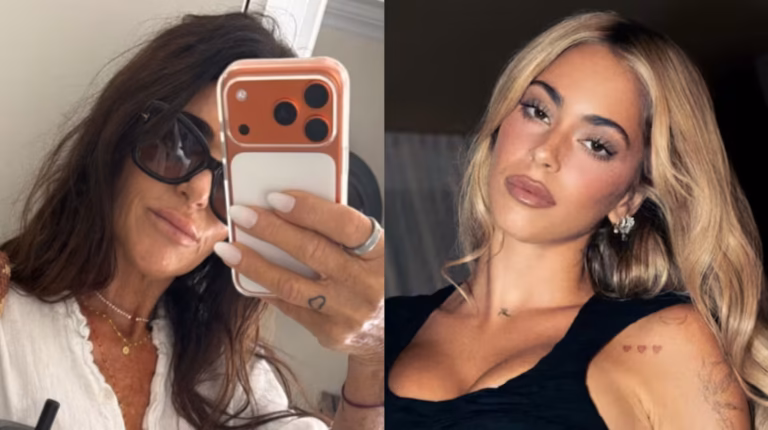 La mamá de Tini Stoessel compartió una foto desde la playa y recibió críticas en medio de la polémica
