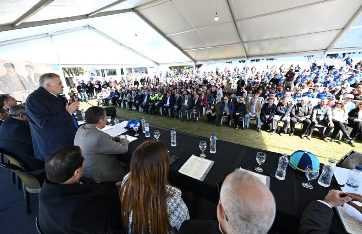 Jaldo encabezó el lanzamiento de la 71ª edición de la Batalla de Tucumán