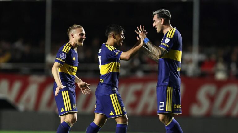 Boca se clasificó a las semifinales de la Copa Sudamericana: empató 1-1 con San Pablo en Brasil y enfrentará a Vasco da Gama