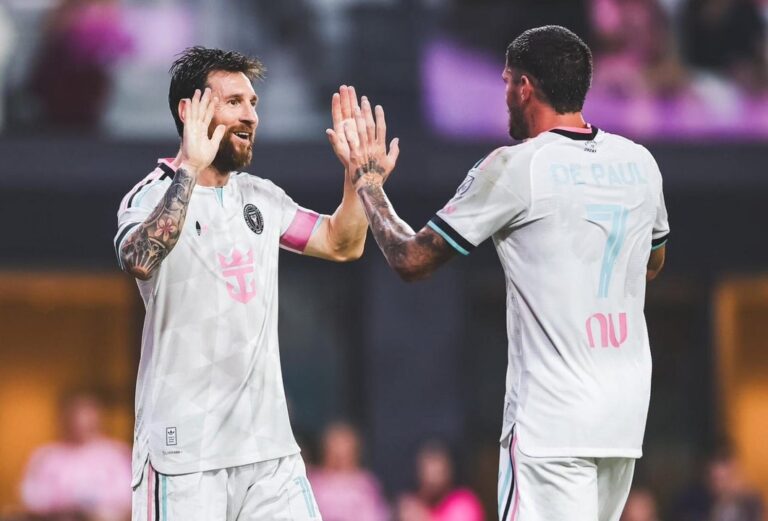 Con asistencia de Messi a De Paul, Inter Miami le ganó 2  a 0 al New York City por la MLS