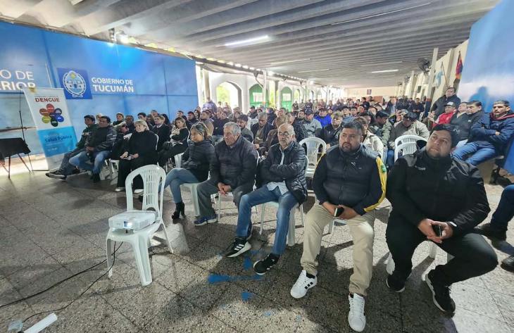 Salud Pública capacitó a municipios y comunas para prevenir el dengue